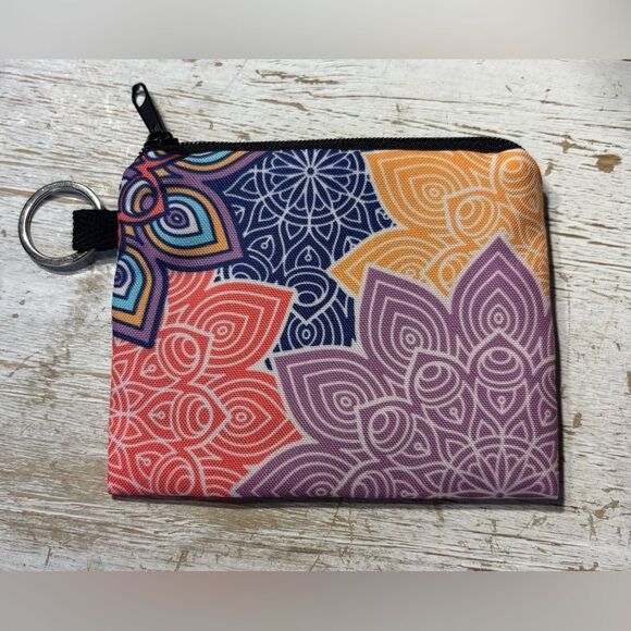 New! Coin Purse Pouch for Inside Purse Mini Change Wallet with Zipper Keychain N - Picture 1 of 2